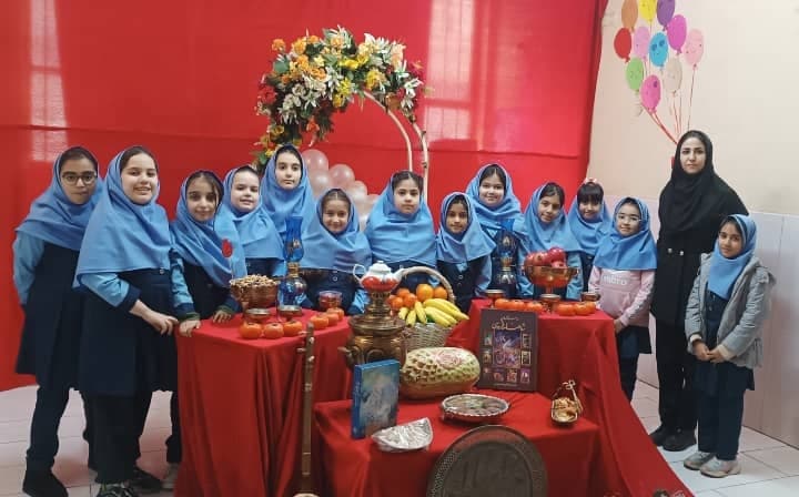 شب یلدای مدرسه آتیه سازان
